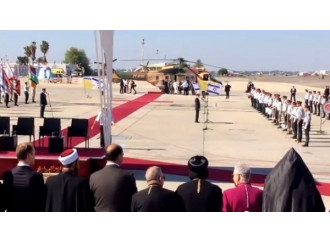 Papa Francesco arriva in Israele